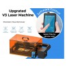 Xwitzeal V3 Laser Machine Back Cover Glass Removal