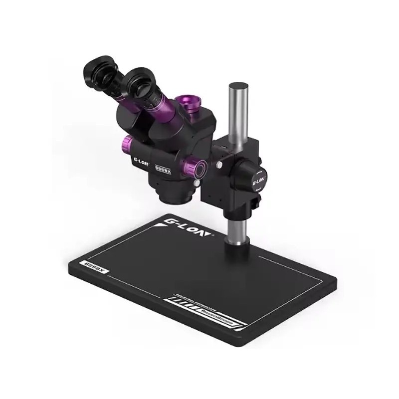 G-Lon Trinocular Microscope 6.5-58X