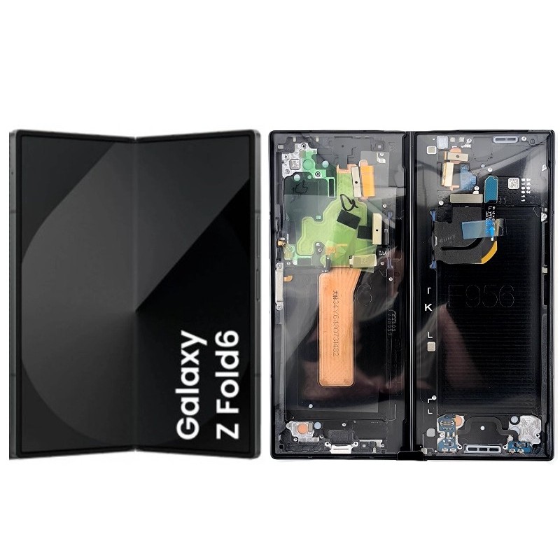 Display Touch + Frame Black Samsung SM-F956 Fold6 (Ori)