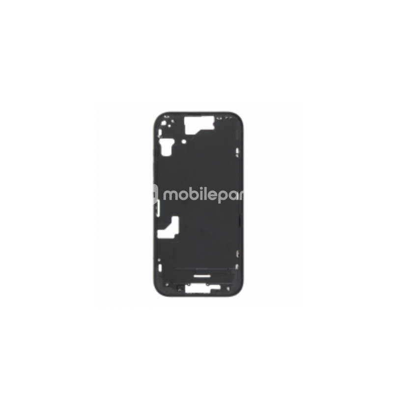 Middle Frame Black + Side Key + Card Tray + Speaker Anti Dust iPhone 15