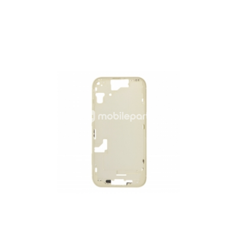 Middle Frame Yellow + Side Key + Card Tray + Speaker Anti Dust iPhone 15