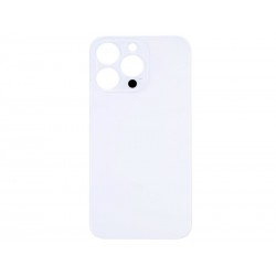 Rear Cover White iPhone 14 Pro Max Big Hole No Logo