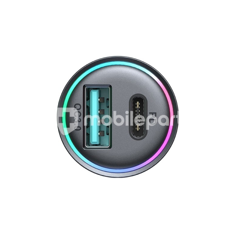 Joyroom JR-CCN04 A+C 60W A+C mini Metal Car Charger