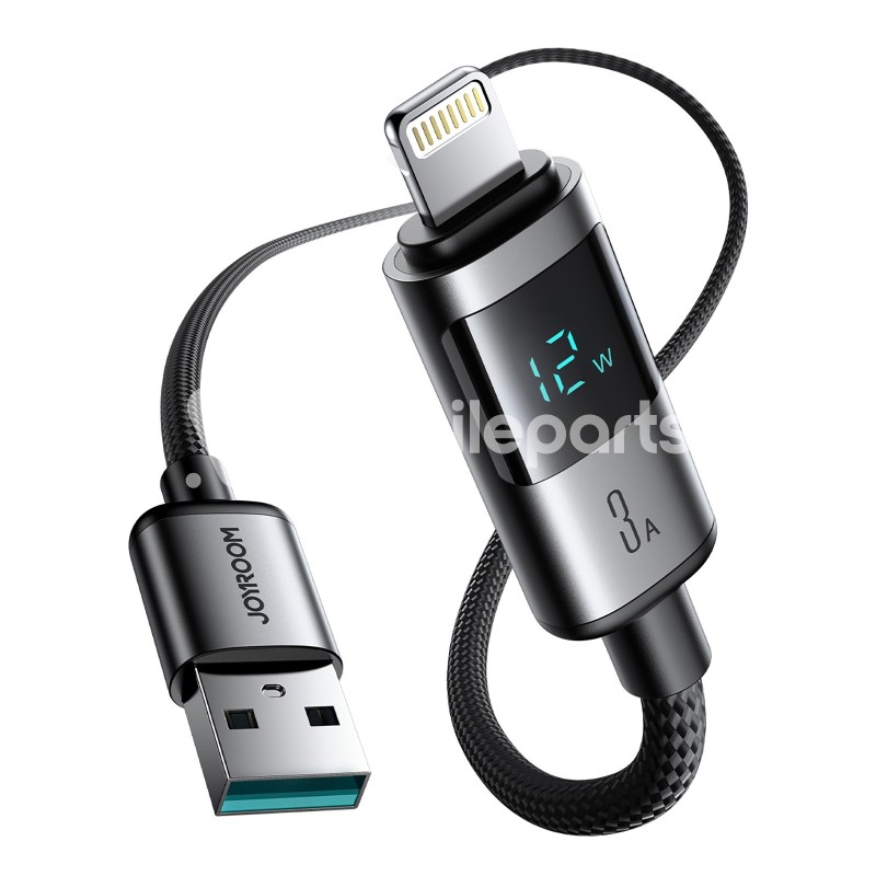 Joyroom S-A16 Pro Prism Series 3A USB-A to Lightning Digital Display 1.2m-Black
