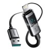 Joyroom S-A16 Pro Prism Series 3A USB-A to Lightning Digital Display 1.2m-Black