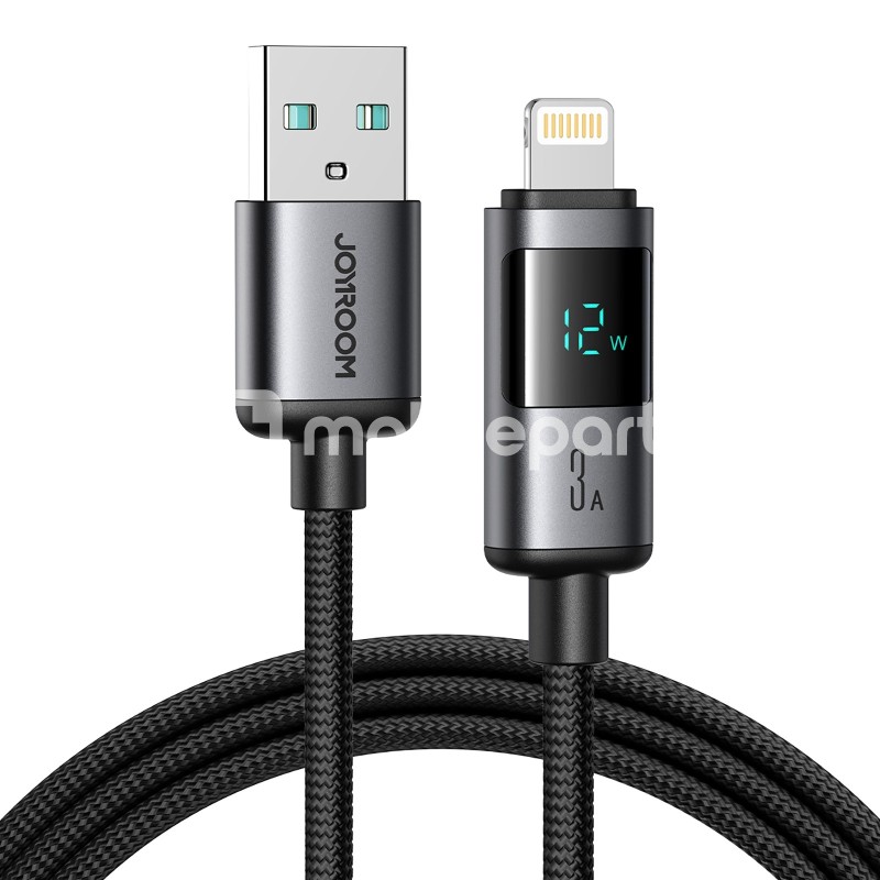 Joyroom S-A16 Pro Prism Series 3A USB-A to Lightning Digital Display 1.2m-Black