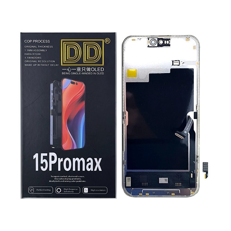 LCD iPhone 15 Pro Max SOFT OLED DD (IC Sostituibile)