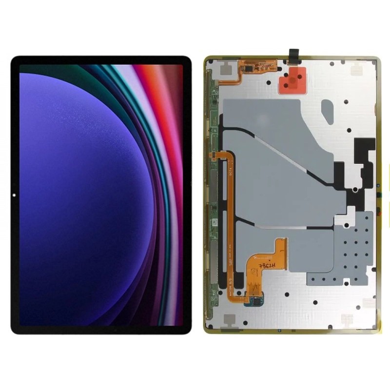 Display Touch + Frame Black Samsung SM-X816 Tab S9+ 5G (Ori)