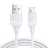 Joyroom S-A9 3A  USB - A  To Lightning Data Cable 1m-White