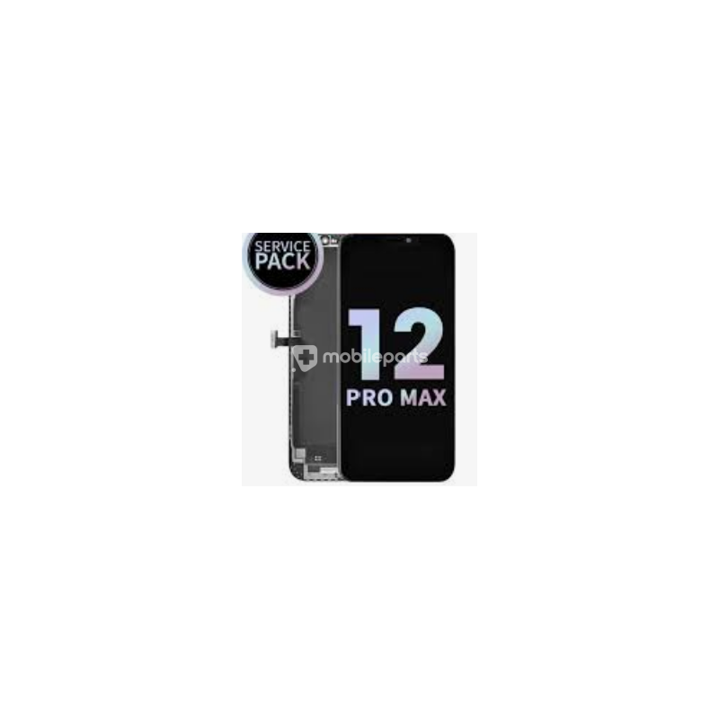 Display Touch Black iPhone 12 Pro Max Ori ( Without IC)