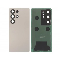 Rear Cover Titanium Grey Samsung SM-S938 S25 Ultra No Logo