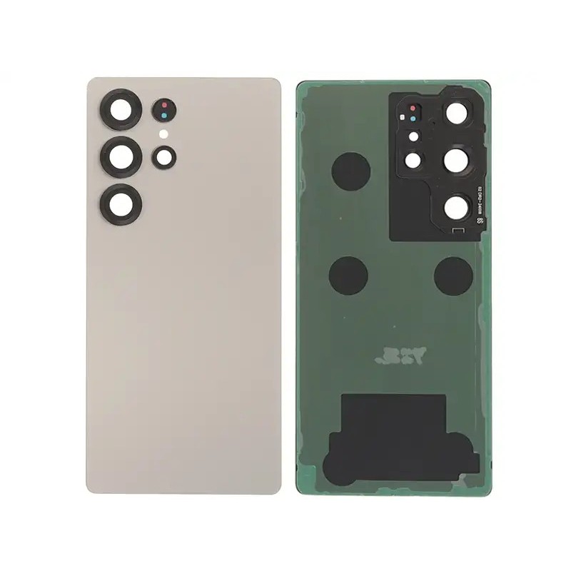 Rear Cover Titanium Grey Samsung SM-S938 S25 Ultra No Logo