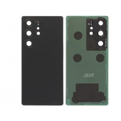 Rear Cover Titanium Black Samsung SM-S938 S25 Ultra No Logo