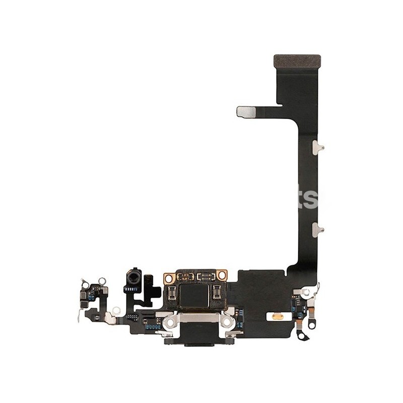 Charging Connector Flat Cable Black  iPhone 11 Pro (PULLED)