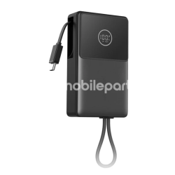 Joyroom JR-PR1 22.5W Built-in Retractable Cable Powerbank10000mAh Black