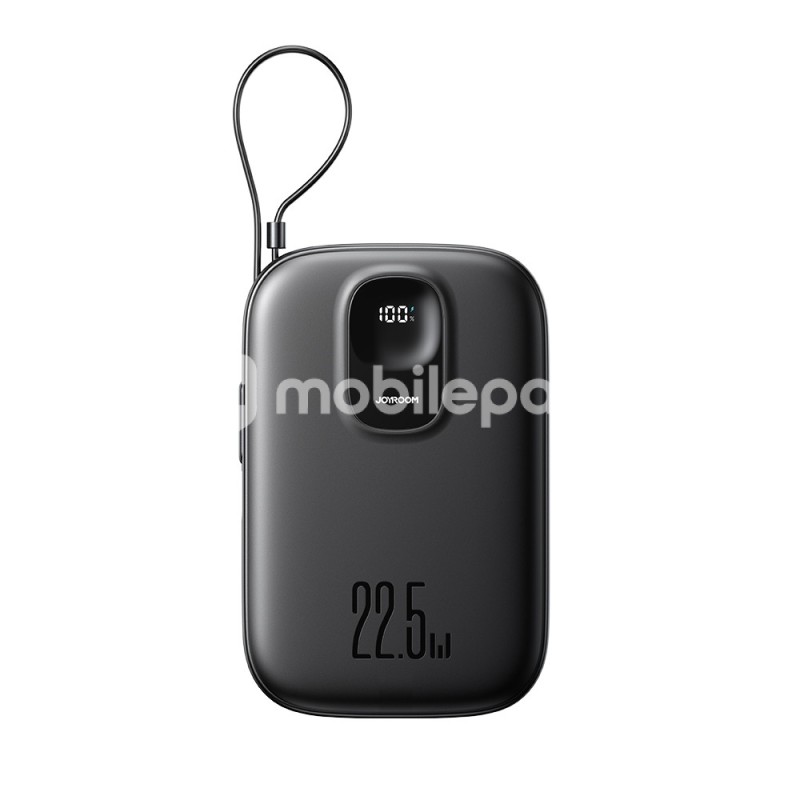 Joyroom JR-PBF17 22.5W Fast Charging Power Bank with Type-C Cable 10000mAh-Black