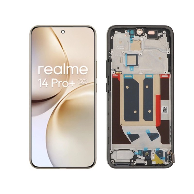 Display Touch + Frame Suede Gray Realme 14 Pro+ (PULLED)