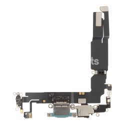 Charging Connector. + Flex Cable Teal iPhone 16 (Pulled)