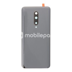 Rear Cover Mirror Grey + Camera Lens OnePlus 7 Pro No Logo