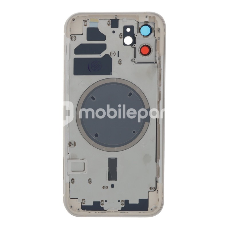 Rear Cover White + Frame + Side Buttons iPhone 12