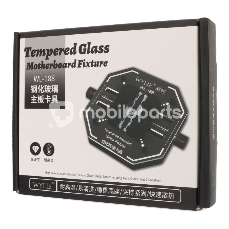 WYLIE WL-188 High-Temperature Toughened Glass Motherboard Fixture