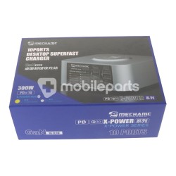 Mechanic X-Power Max 300W Multi-port Desktop Superfast Charging with Wireless Charger 220V EU Plug