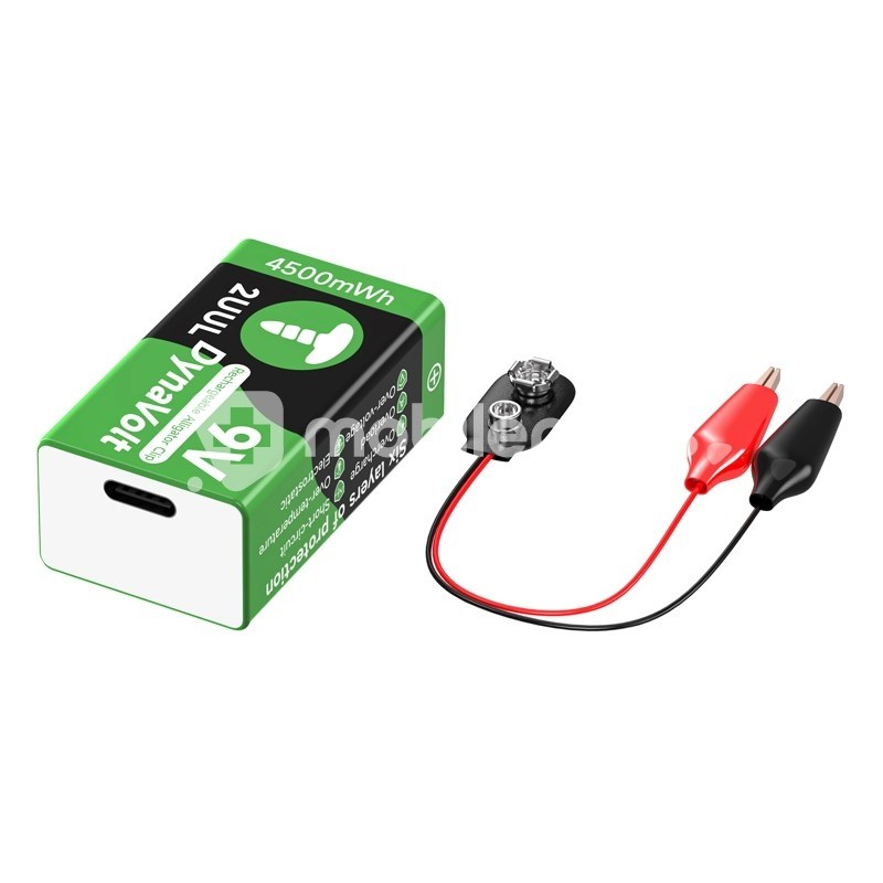 2UUL BT04 9V Electro-Release Alligator Clip with Battery