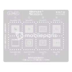 Amaoe U-SMU1 0.12MM CPU Rework Repair BGA Reballing Stencil Samsung Exynos