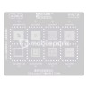 Amaoe U-SMU1 0.12MM CPU Rework Repair BGA Reballing Stencil Samsung Exynos