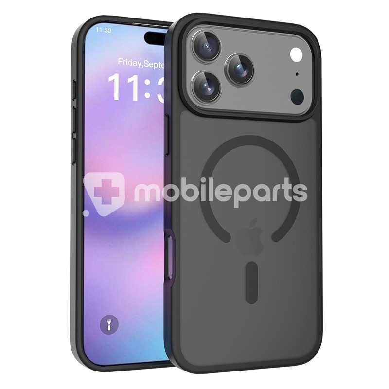 Case Magsafe Anti-drop Matte Translucent iPhone 17 Pro Max Black