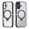 Case DUX DUCIS Aimo Mag Series Magnetic Matte Anti-drop TPU + PC  + Ring Holder for iPhone 17 Black