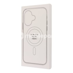 Case Magnetic Anti Scratch Shockproof TPU+PC iPhone 17  Transparent