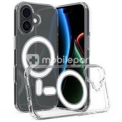 Case Magnetic Anti Scratch Shockproof TPU+PC iPhone 17  Transparent