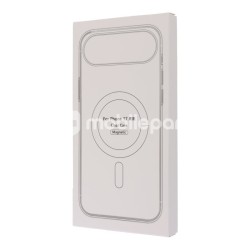 Case Magnetic Anti Scratch Shockproof TPU+PC iPhone 17 Air Transparent