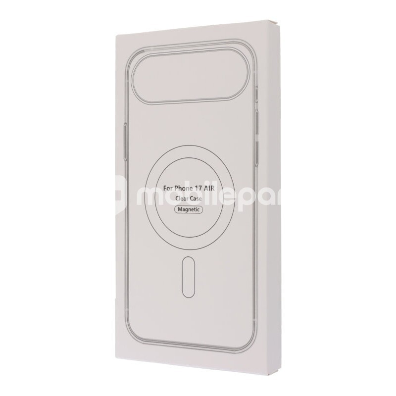 Case Magnetic Anti Scratch Shockproof TPU+PC iPhone 17 Air Transparent