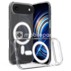 Case Magnetic Anti Scratch Shockproof TPU+PC iPhone 17 Air Transparent