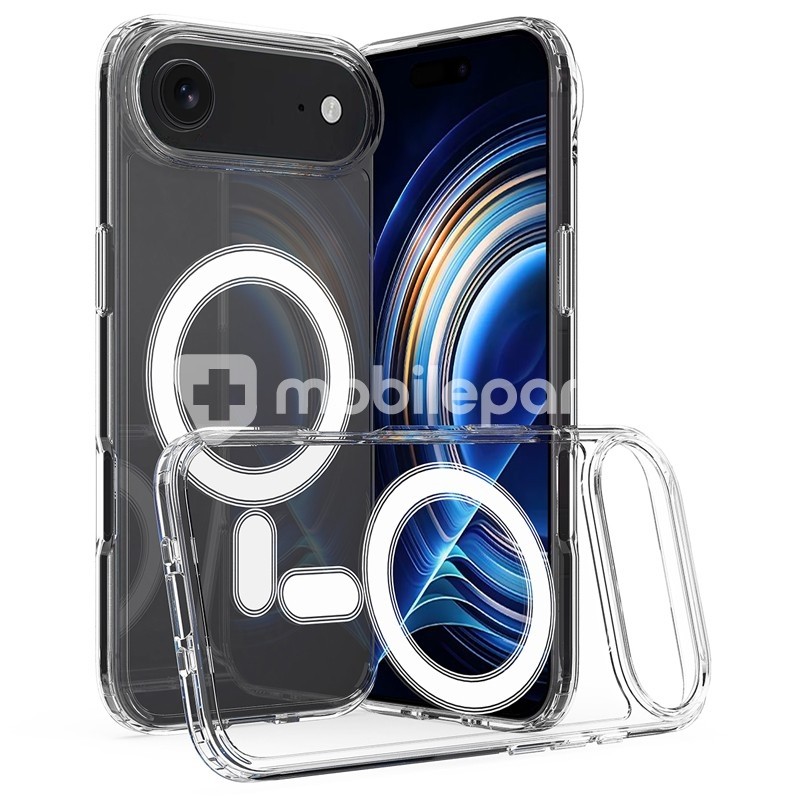 Case Magnetic Anti Scratch Shockproof TPU+PC iPhone 17 Air Transparent