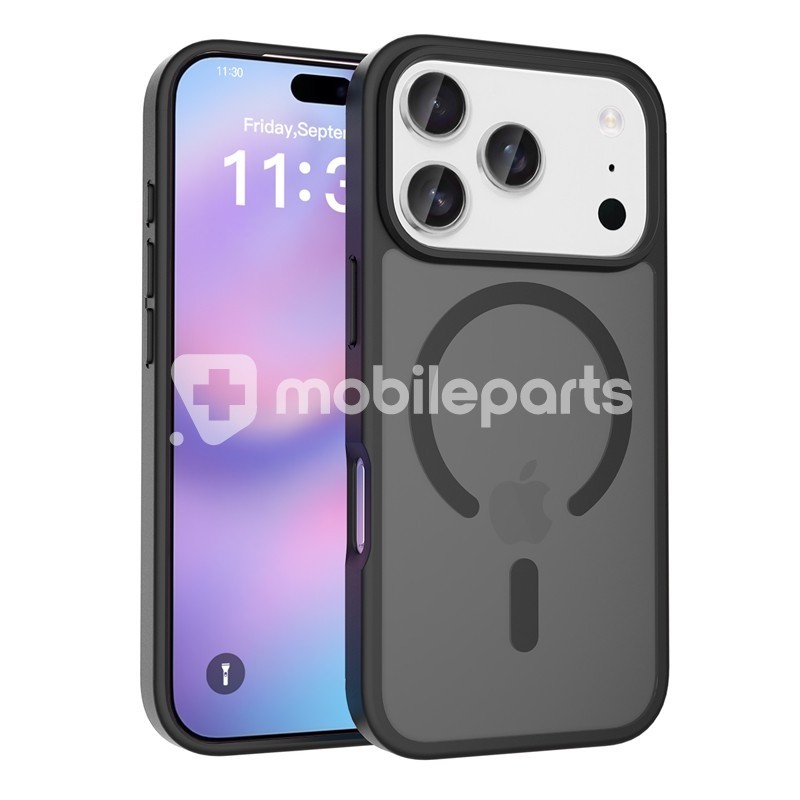 Case Magsafe Anti-drop Matte Translucent iPhone 17 Pro Black