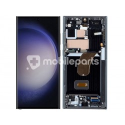 Display Touch + Frame Black Samsung SM-S918B S23 Ultra (Assembled)