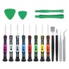 Best BST-2408 16 in 1 Multifunctional Precision Screwdriver Set with Pry Tools