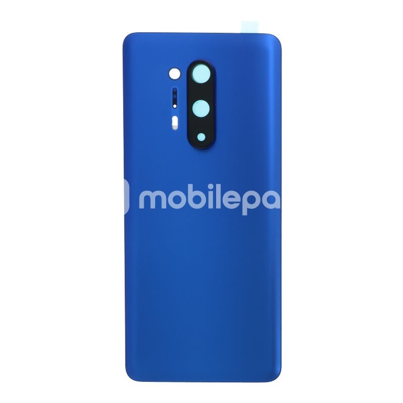 Back Cover Ultramarine Blue  + Camera Lens OnePlus 8 Pro