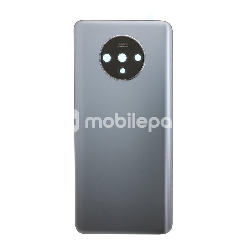 Back Cover Frosted Silver + Camera Lens OnePlus 7T