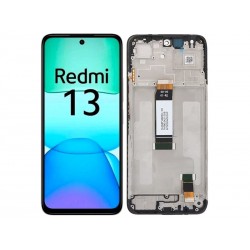 Display Touch + Frame Black Xiaomi Redmi 13 4G (IPS)