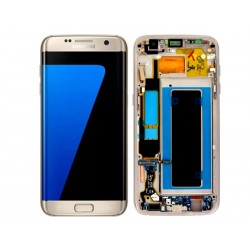 Display Touch + Frame Gold Samsung SM-G935 S7 Edge Ori