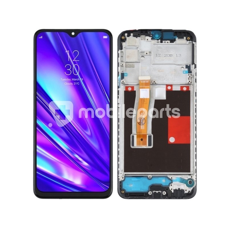 Display Touch + Frame Black Realme 5 Pro (IPS)