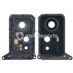Rear Camera Lens + Frame Black Xiaomi Redmi Note 12S
