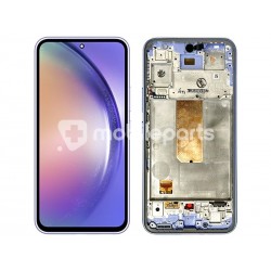 Display Touch + Frame Violet Samsung SM-A546 A54 5G Ori