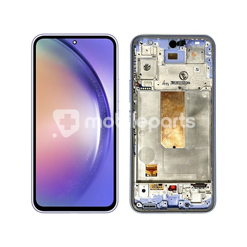 Display Touch + Frame Violet Samsung SM-A546 A54 5G Ori