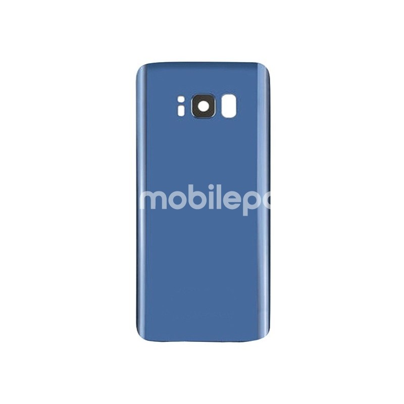 Rear Cover Blue + Lens Camera Samsung SM-G950F S8 No Logo