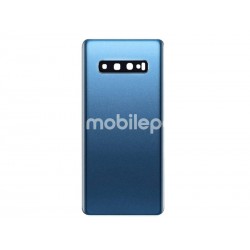 Rear Cover Blue + Camera Lens Samsung SM-G975F S10 Plus No Logo